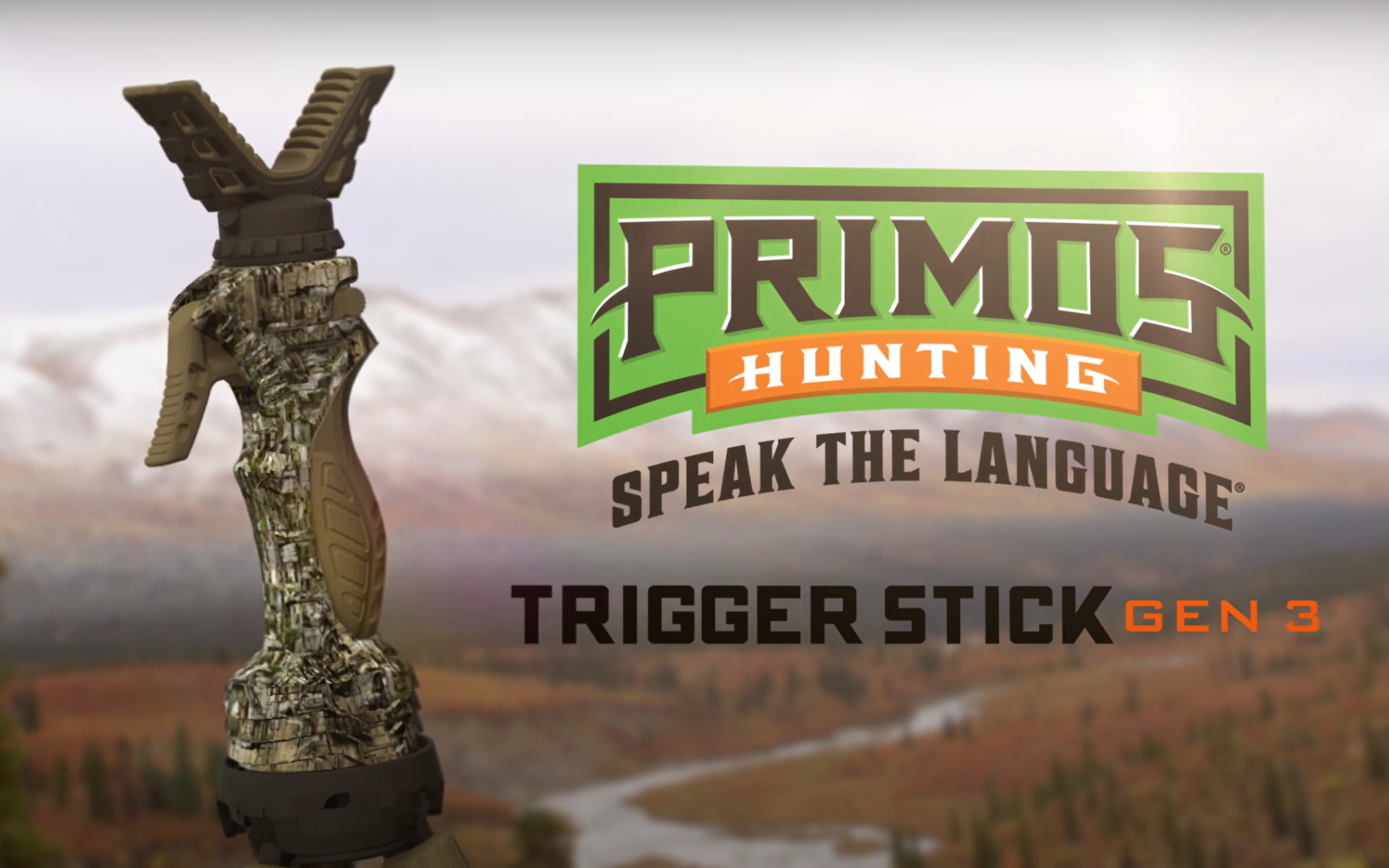 Primos Shooting Stick and Treestand Attachment Review Video