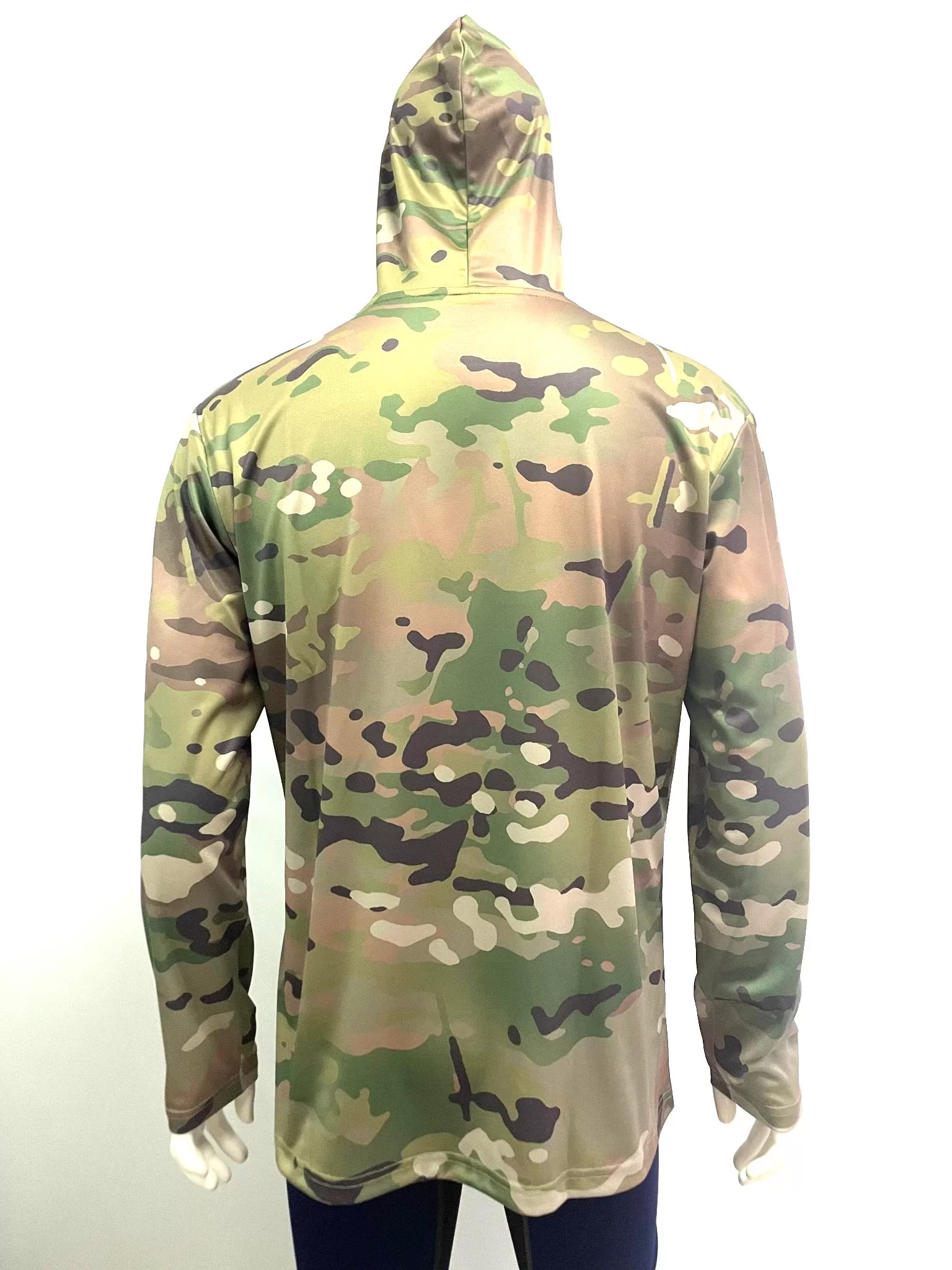 RealHunters Hooded Long Sleeve Shirt with 1/4 Zipper RealHunters Hooded Long Sleeve Shirt with 1/4 Zipper - Back