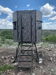 Texas Hunter 5x7 Wrangler Camo Blind: Ultimate Comfort